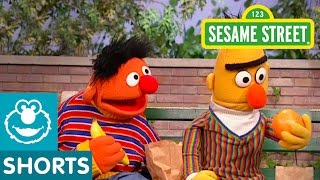 Sesame Street Bert amp Ernie Discuss Fruit [upl. by Englis463]