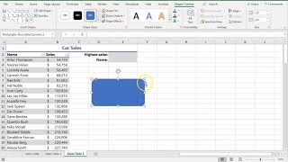 Assign a Macro to a Shape or Button in MS Excel [upl. by Jonathon]