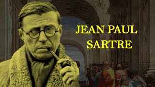 Greatest Philosophers In History  Jean Paul Sartre [upl. by Kirtap]