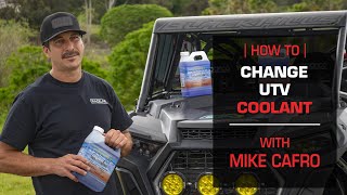 How to Change UTV Engine Coolant [upl. by Ardnuassac669]