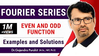 Fourier Series examples and solutions for Even and Odd Function [upl. by Ericka217]