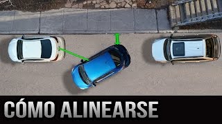 Estacionamiento paralelo  Cómo alinearse correctamente [upl. by Kirtap693]