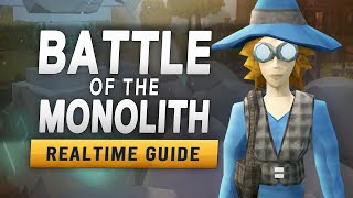 RS3 Battle of the Monolith 100 – Realtime Quest Guide [upl. by Henriette]