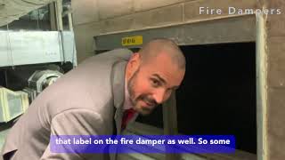 Fire Dampers  Inspection Testing and Maintenance [upl. by Suhcnip]