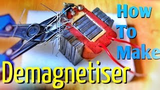 Demagnetiser To Demagnetize Metals  Remove Magnetism [upl. by Rovelli]