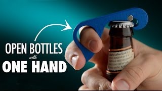 The OneHanded Bottle Opener [upl. by Sherman]