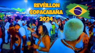 Réveillon Brazil New Year 2025 LIVE Fireworks in Rio De Janeiro 4K [upl. by Lennahc744]