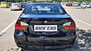 How to change ReverseTailFog light bulb on BMW e90 [upl. by Dnaletak42]