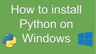 How to install Python on Windows [upl. by Acyssej186]