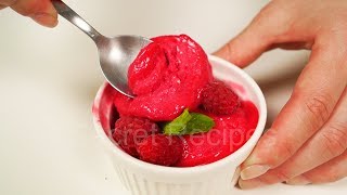 Идеальный малиновый щербет Мороженое сорбет  Raspberry sorbet [upl. by Cai]