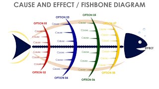 Fishbone diagram slide in PowerPoint [upl. by Pillihp]