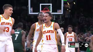 Trae Young Hits WILD GAMEWINNER vs Celtics [upl. by Gareri]