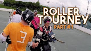 GoPro Hockey  ROLLER TOURNEY PART 1 [upl. by Linzer]