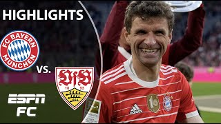 Bayern Munich HELD to 22 draw vs Stuttgart  Bundesliga Highlights  ESPN FC [upl. by Akcinehs193]