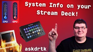 Stream Deck Hardware Monitor  Setup Guide [upl. by Enattirb]