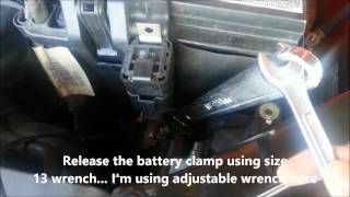 How To Replace 2011 VW Polo 12 TSI Battery [upl. by Song555]