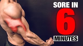 Brutal Triceps Workout SORE IN 6 MINUTES [upl. by Dhumma]