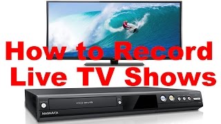 How to Record Live TV Shows Best Way [upl. by Maletta236]