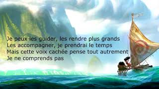 Vaiana Le bleu lumière lyrics [upl. by Candace924]