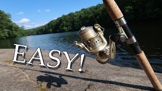 How to Use a Spinning Reel CORRECTLY [upl. by Evangelia95]