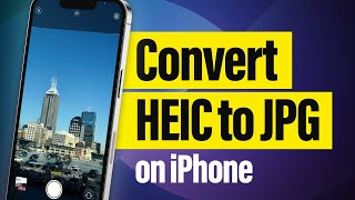 How to Convert HEIC to JPG on iPhone [upl. by Egduj]