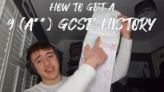 How To Get A 9 History GCSE [upl. by Kristien]