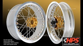 Kineo Wire Spoked Motorcycle Wheels for Tubeless Tyres [upl. by Schlessel]