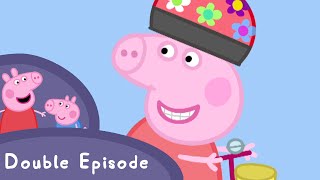 Peppa Pig  S01 E1112 Hiccups  Bicycles [upl. by Maddox]