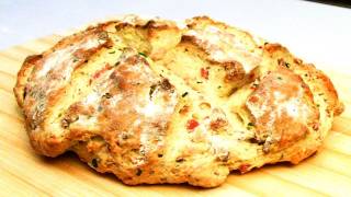 Cheese Bacon And Chives Damper Bread Recipe [upl. by Ecyla]