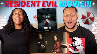 quotRESIDENT EVIL WELCOME TO RACCOON CITYquot Official Trailer REACTION [upl. by Roper]