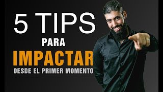 CÓMO IMPACTAR EN LAS PERSONAS  5 TIPS IMPRESCINDIBLES [upl. by Maryann639]