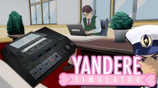 AUDIO TAPE EXPOSES HEAD MASTER  Yandere Simulator Myths [upl. by Randall]