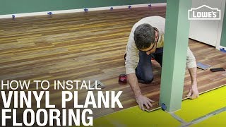 How To Install Waterproof Vinyl Plank Flooring  DIY Flooring Installation [upl. by Noicnecsa]