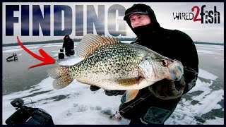 Ice Fishing Crappies How We Find and Setup on Prime Spots Fast [upl. by Ymeraj245]