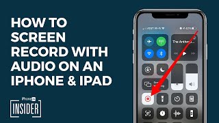 How to Screen Record on iPhone amp iPad With Audio Record Your iPhone Screen 101 2022 [upl. by Nnaeiram511]