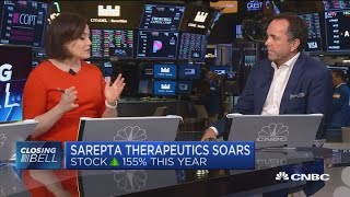 Sarepta Therapeutics CEO on soaring stock and drug development [upl. by Hut]