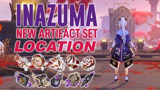 Inazuma New Artifact Set Location [upl. by Uda]