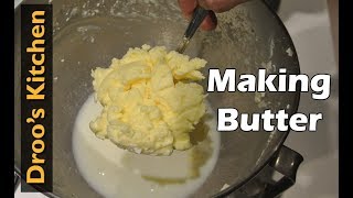 How to Make Butter from Cream [upl. by Ahsam]