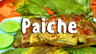 Eating Paiche Fish in Iquitos Amazonian Food from Peru [upl. by Cassey192]