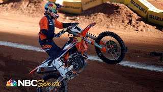 Supercross Round 17 at Salt Lake City  EXTENDED HIGHLIGHTS  5121  Motorsports on NBC [upl. by Templer]