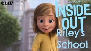 Rileys First Day at School  Disney Pixar  Inside Out  Clip [upl. by Ashli]