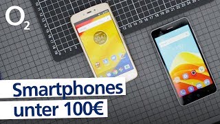 Die besten Smartphones unter 100€  Top EinsteigerHandys im Test [upl. by Ares]