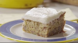 How to Make Banana Cake  Cake Recipes  Allrecipescom [upl. by Eliak]