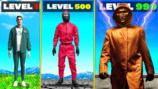 Level 1 SQUID GAME to Level 1000000000 in GTA 5 [upl. by Powers]