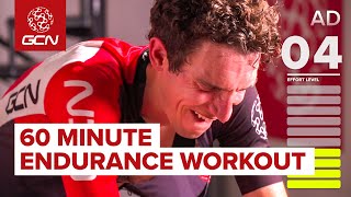 Indoor Cycling Workout  60 Minute Endurance Intervals Fitness Training [upl. by Norved]