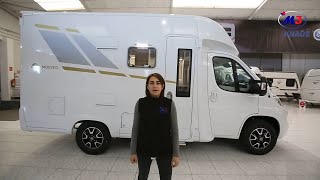 Autocaravana compacta Barata Mooveo T60 FB ¡Para 4 plazas  M3 Caravaning [upl. by Lenhart]