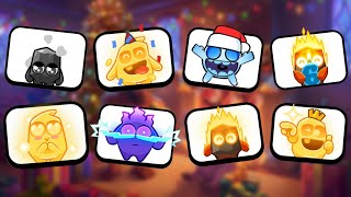 ALL Spirit Emotes In Clash Royale [upl. by Earehc853]