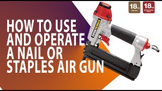 How to use and Load and Nail or Staple Gun [upl. by Euf]