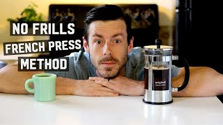 How to Brew BacktoBasics French Press Coffee [upl. by Clerc]