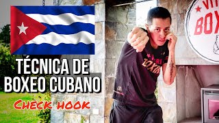 La Técnica Secreta del Boxeo Cubano  Check Hook Paso a paso [upl. by Phyllys562]